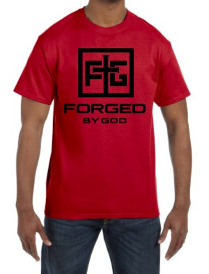 Signature Forged By God T-Shirt (Unisex) - Red