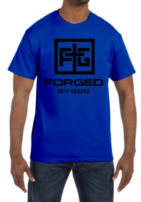 Signature Forged By God T-Shirt (Unisex) - Royal Blue