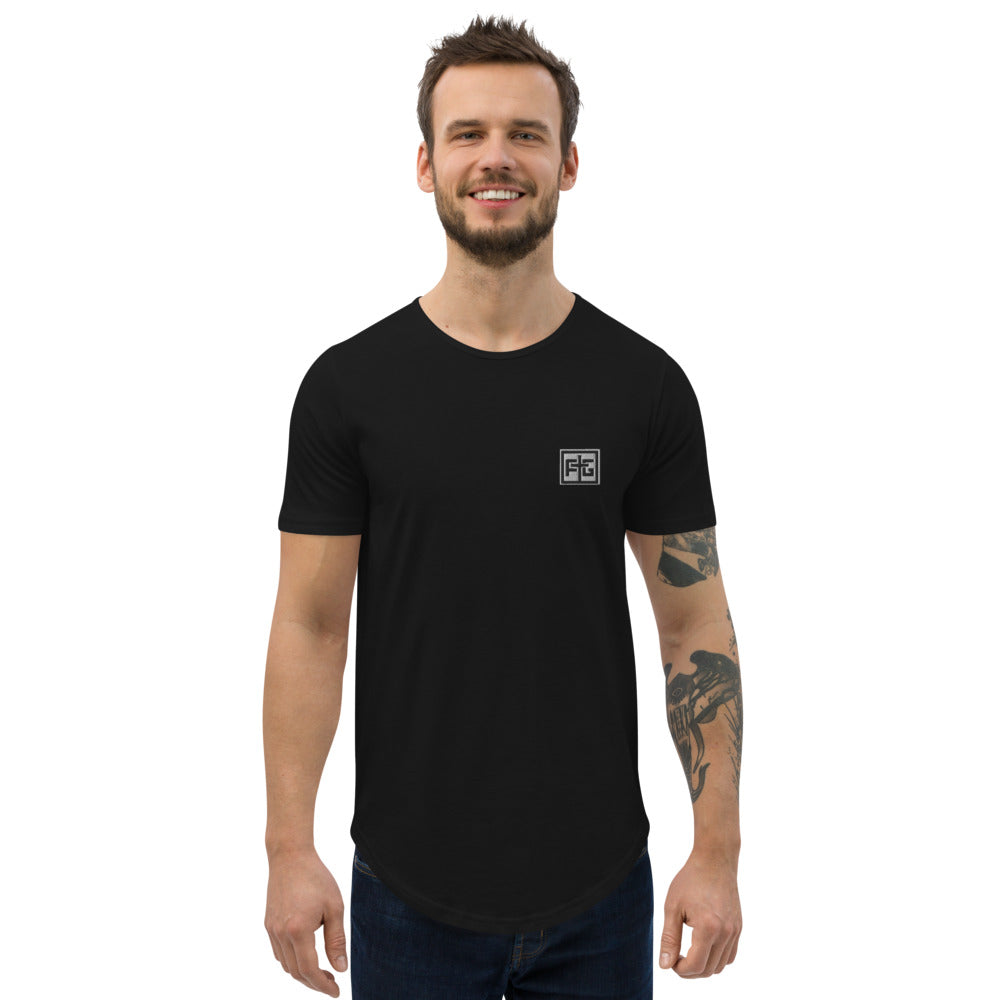 Forged Men's Curved Hem T-Shirt