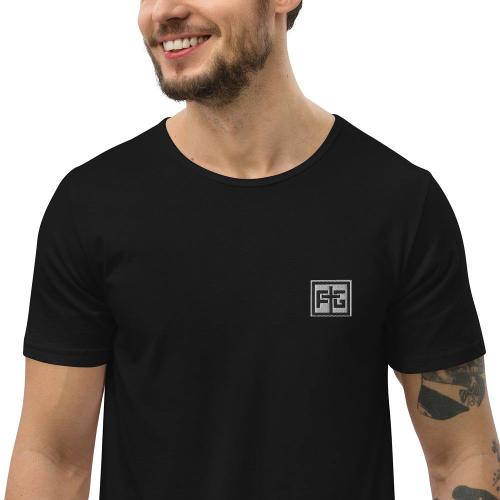 Forged Men's Curved Hem T-Shirt