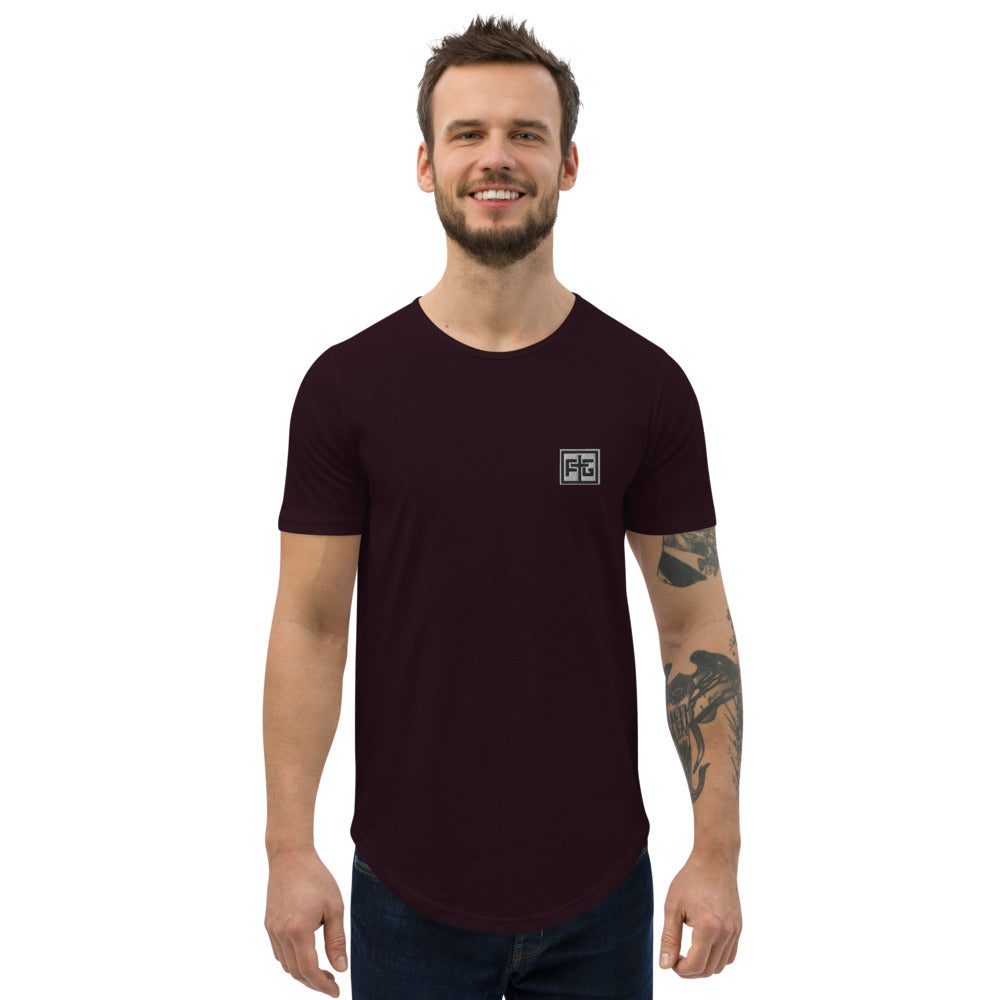 Forged Men's Curved Hem T-Shirt