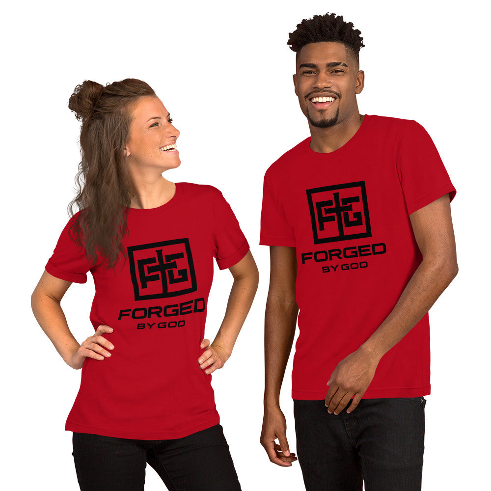 Forged short-sleeve unisex t-shirt (soft)