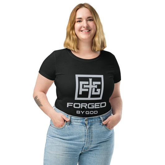 Forged By God Women’s fitted t-shirt