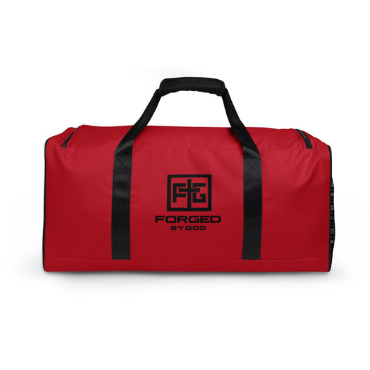 Forged By God Duffle Bad (Red)