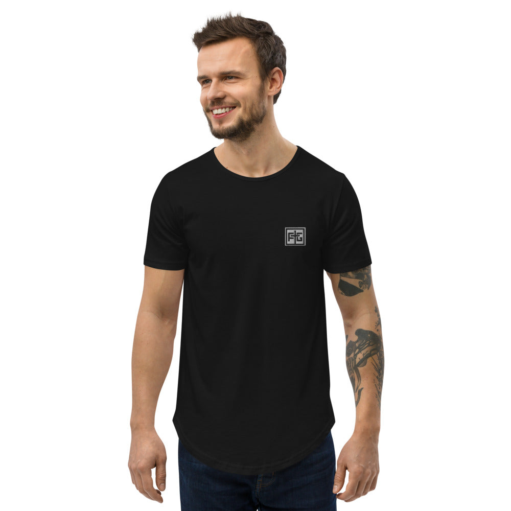 Forged Men's Curved Hem T-Shirt