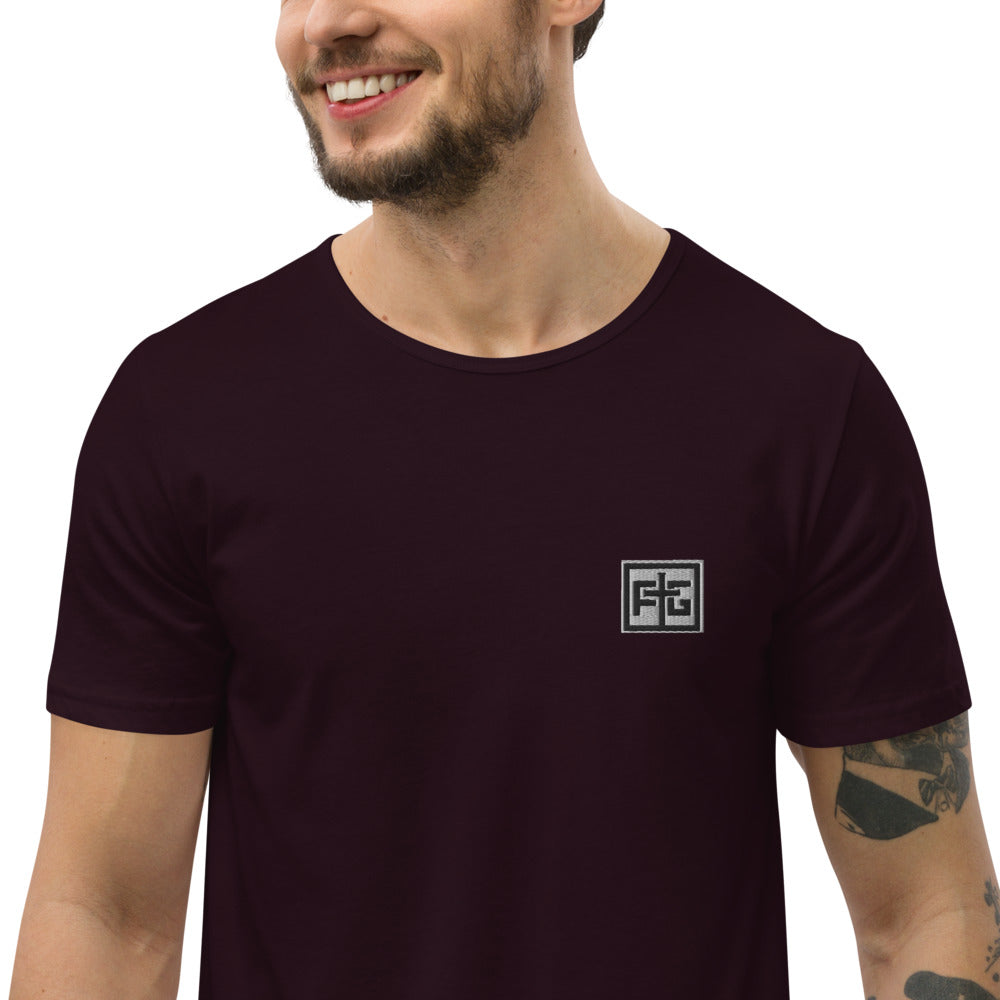 Forged Men's Curved Hem T-Shirt
