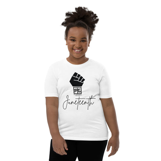 Juneteenth Youth Short Sleeve T-Shirt